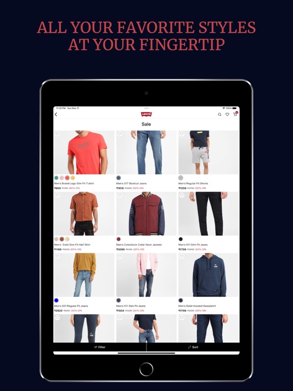 Levi's® India iPad screenshot 2