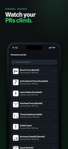 FYL: Workout Tracker & Gym Log screenshot