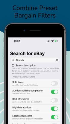 Search for eBay screenshot 3