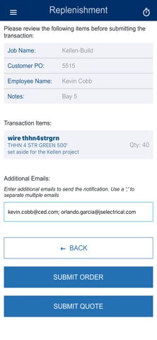 ISN Scan MRO iPhone screenshot