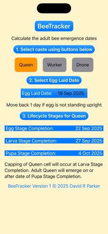 BeeTracker screenshot