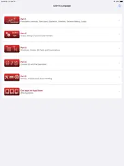 learn c language iPad Captures Décran 1