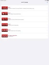 Learn C Language ipad bilder 0