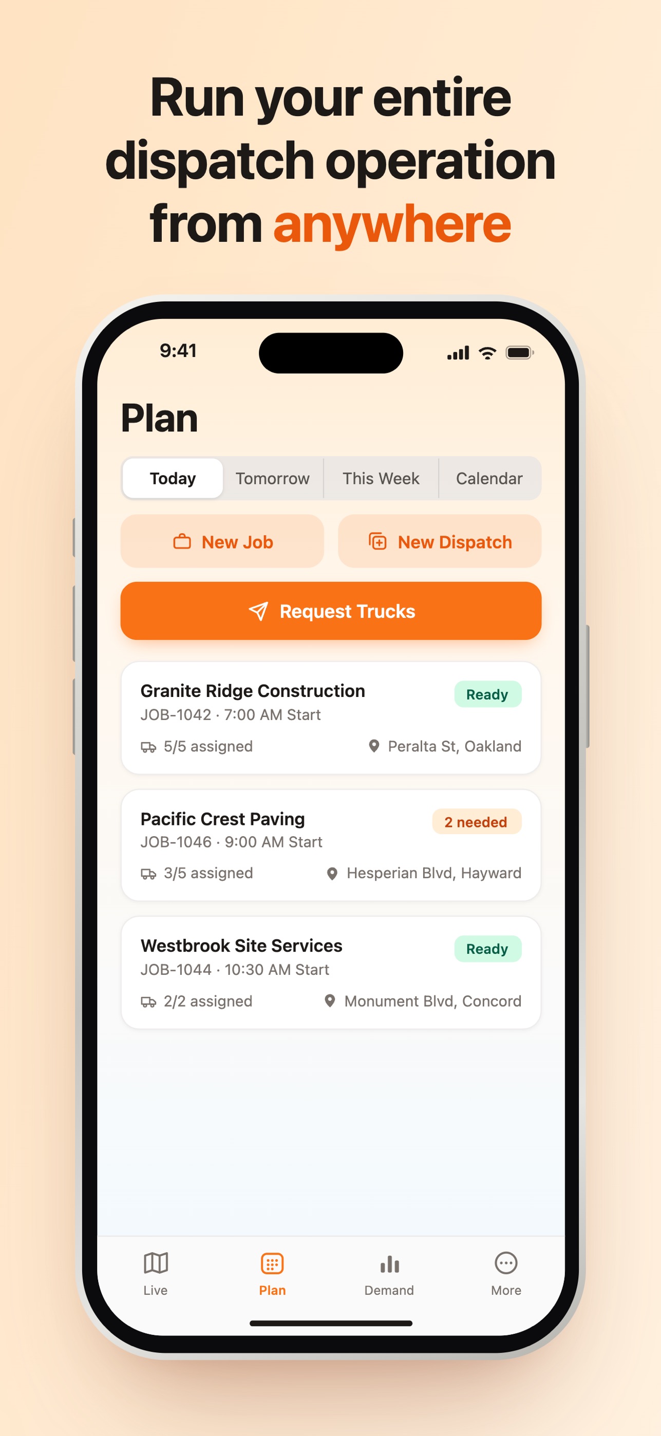 Screenshot 1 of Haler Dispatch