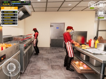 Fast Food Business Simulator 2 iPad screenshot