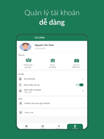 BVHN Việt Đức iPad screenshot 2