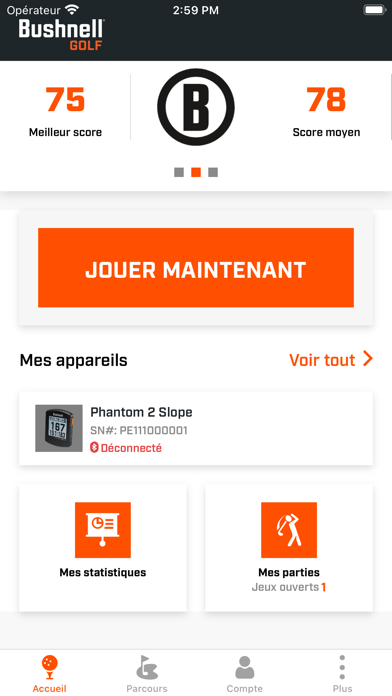 Screenshot #2 pour Bushnell Golf Mobile