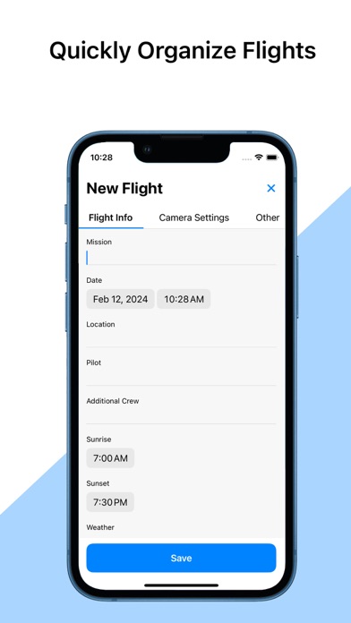 DroneTime iPhone screenshot 1 - Productivity app