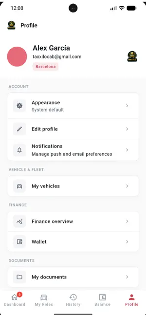 TaxxiloDriver screenshot 4