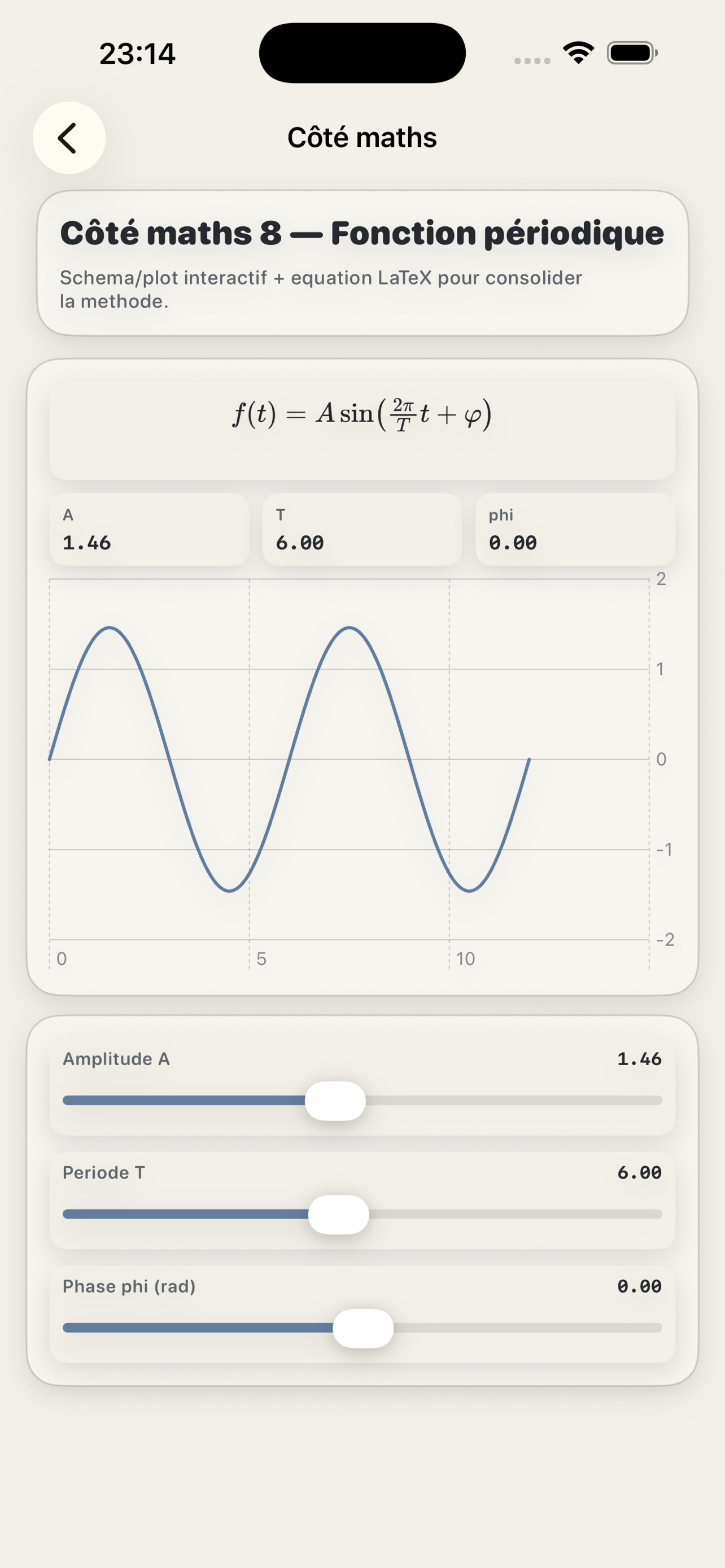 Orbite Physique‑Chimie screenshot 7