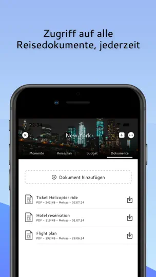 Screenshot von Moments - Gemeinsam Reisen auf dem iPhone 7