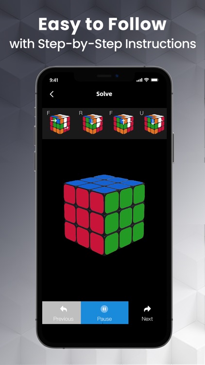 CubeSolver AI - Magic Cube 3D screenshot-4
