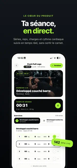 Pryma: Workout & Nutrition screenshot 1