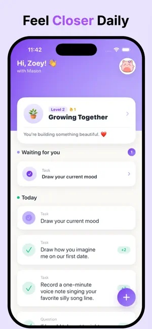 Couples Daily Bond - BetweenUs screenshot 1