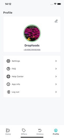 App screenshot