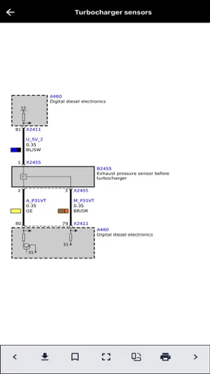 Capture d'écran de Bimma EWD - Wiring Diagrams sur iPhone 6