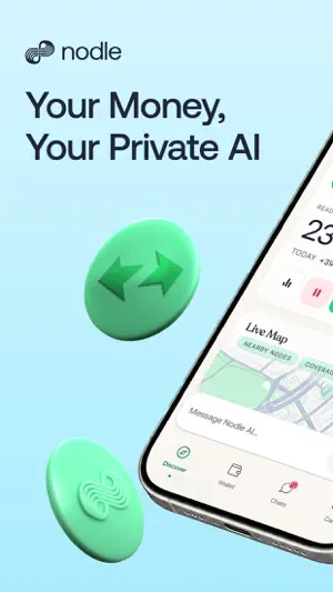 Nodle: Private wallet & AI screenshot 1