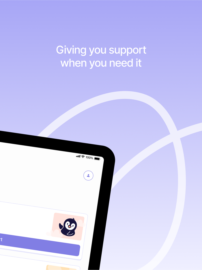 SuperPenguin Waiting Well