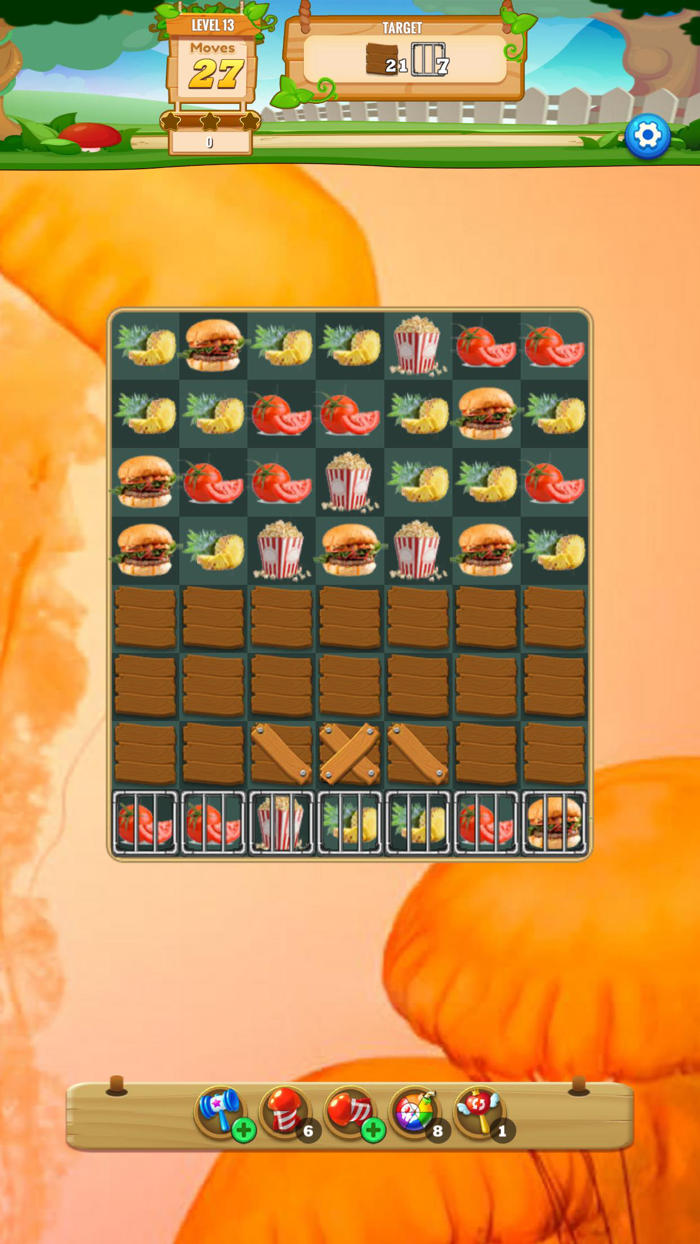 Food Blast Match 3 Puzzle