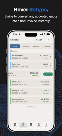 WellPaid: Invoice & Quotes screenshot 4
