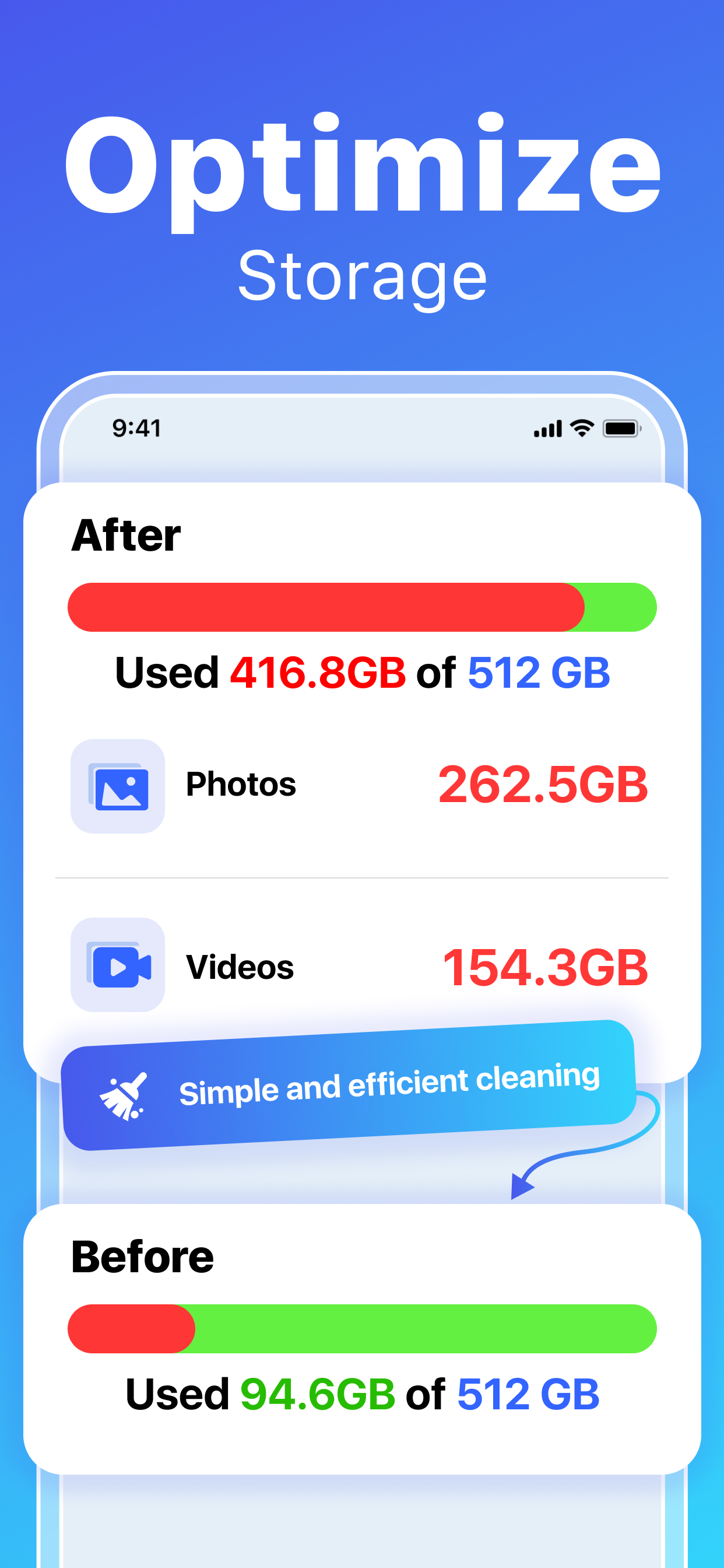 Cleaner App : Free up Storage screenshot 3