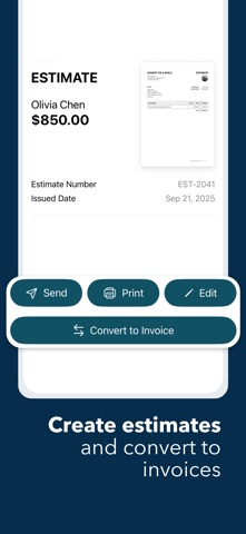 Simple Invoice Maker - App Screenshot 5 of 10