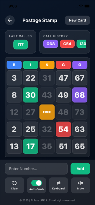 Bingo Player Plus Screenshot 5 of 7