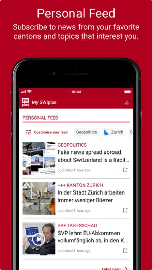 SWIplus from Swissinfo screenshot 3