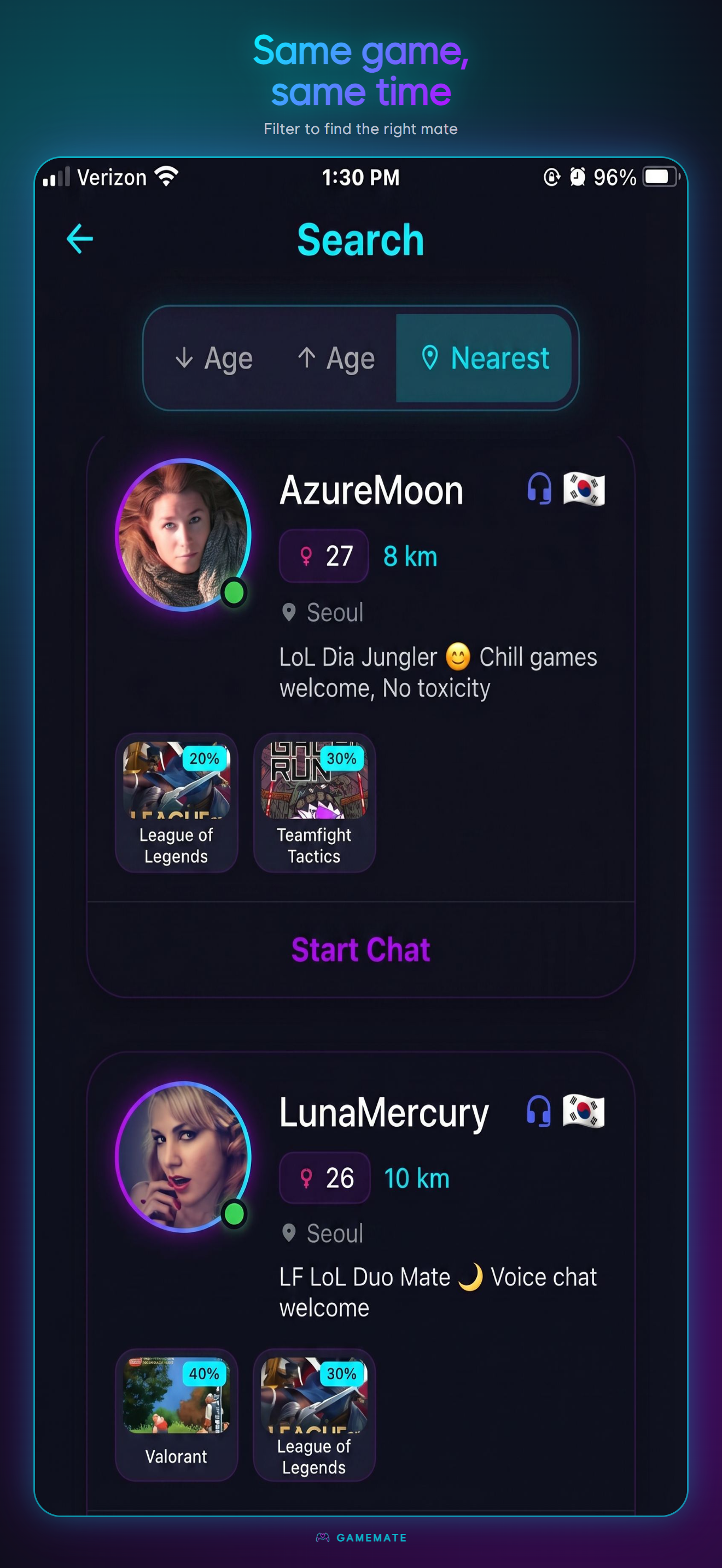 GameMate - Find Gaming Mates