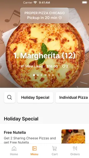 Proper Pizza Chicago screenshot 2