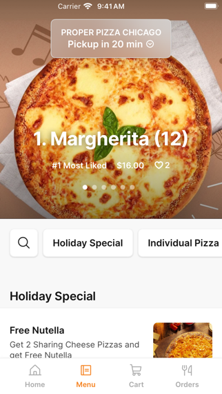 App screenshot