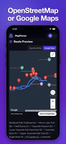Map Parser: Route Export Screenshot 6 of 8