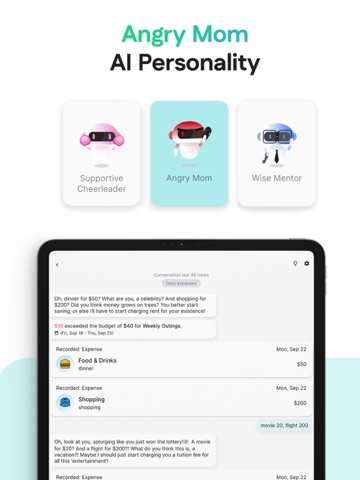 Rolly: AI Budget Money Tracker iPad screenshot 9