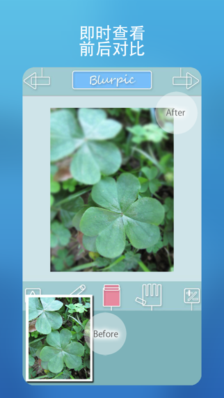Blurpic - 照片模糊应用 screenshot