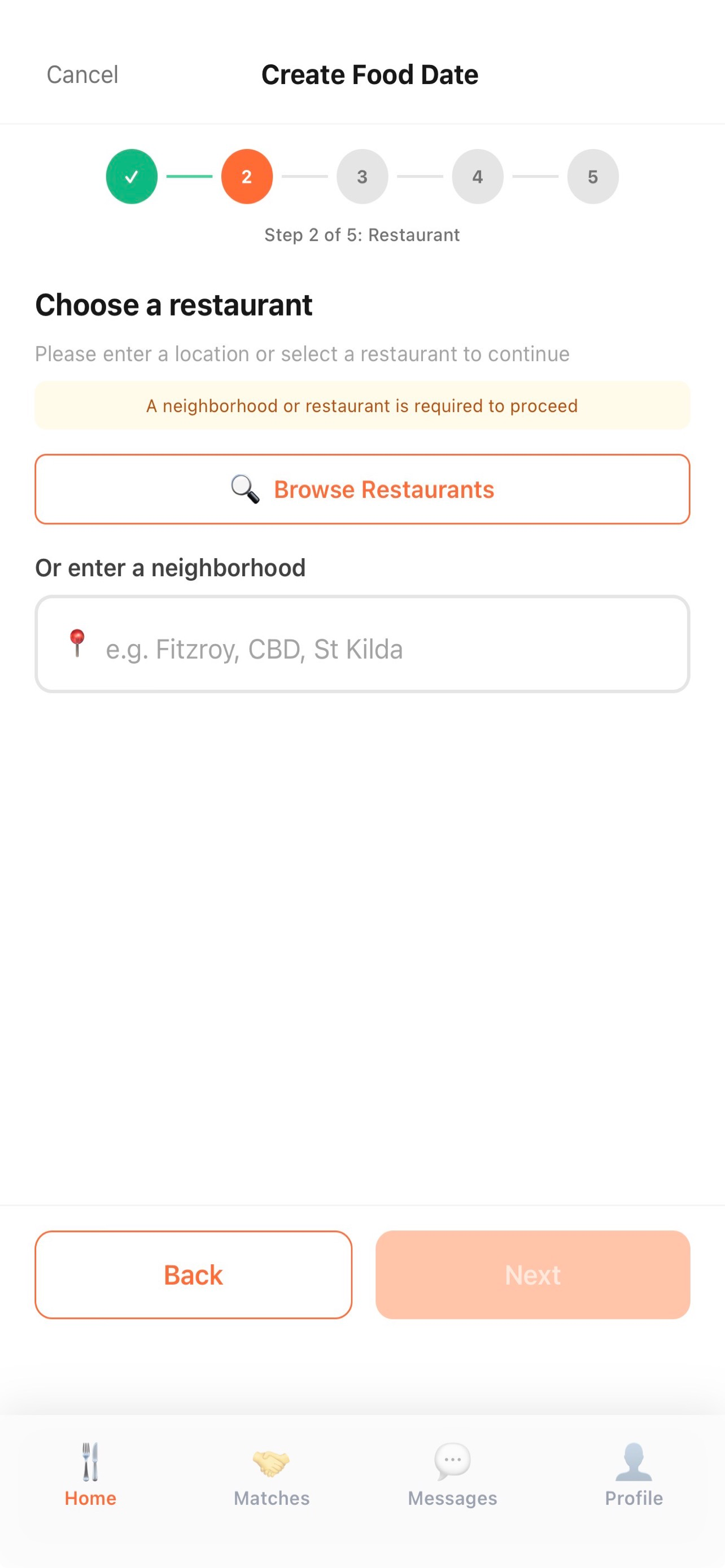 Food Date screenshot 6