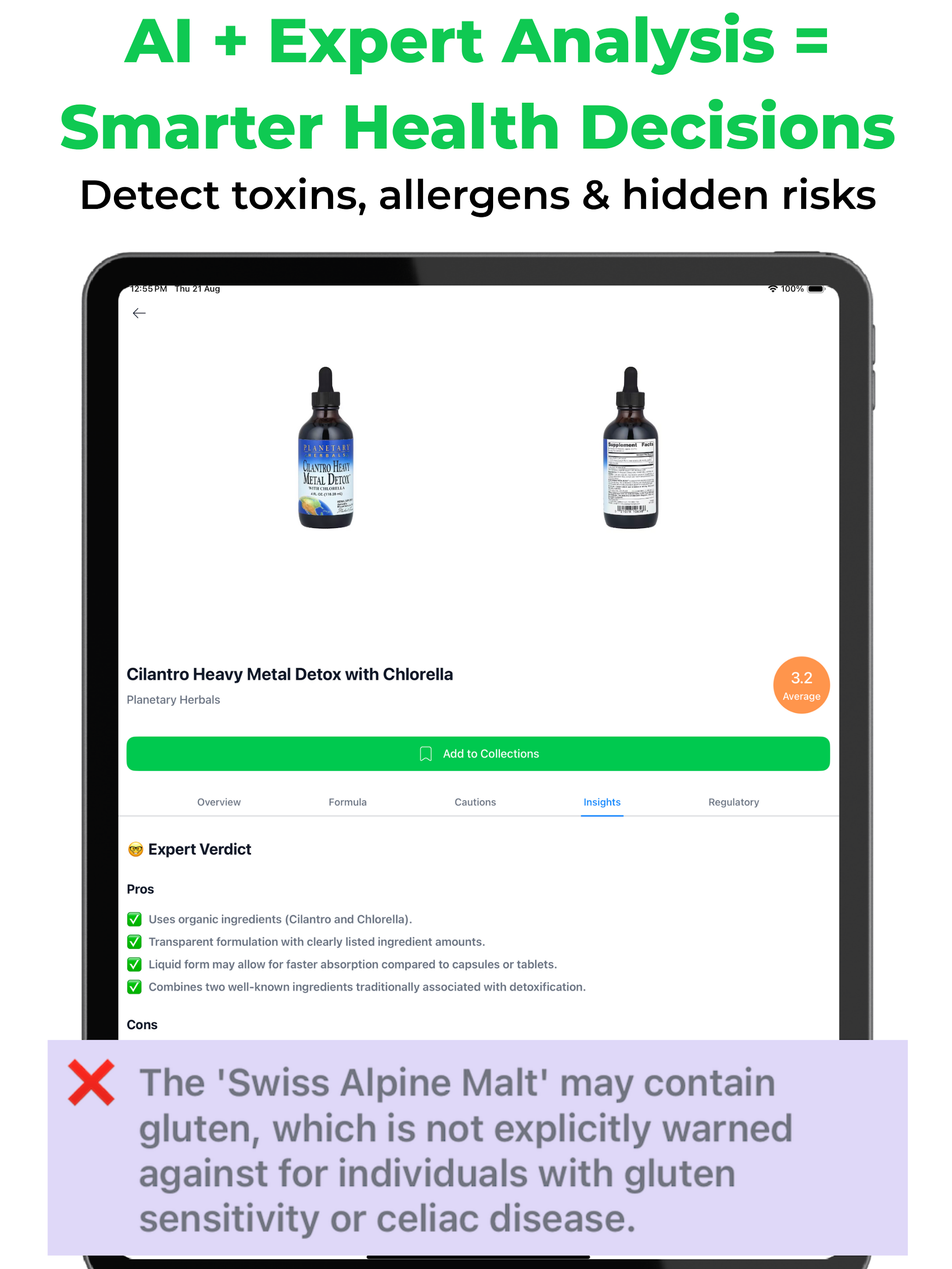 Supplement Scanner: SuppSnitch