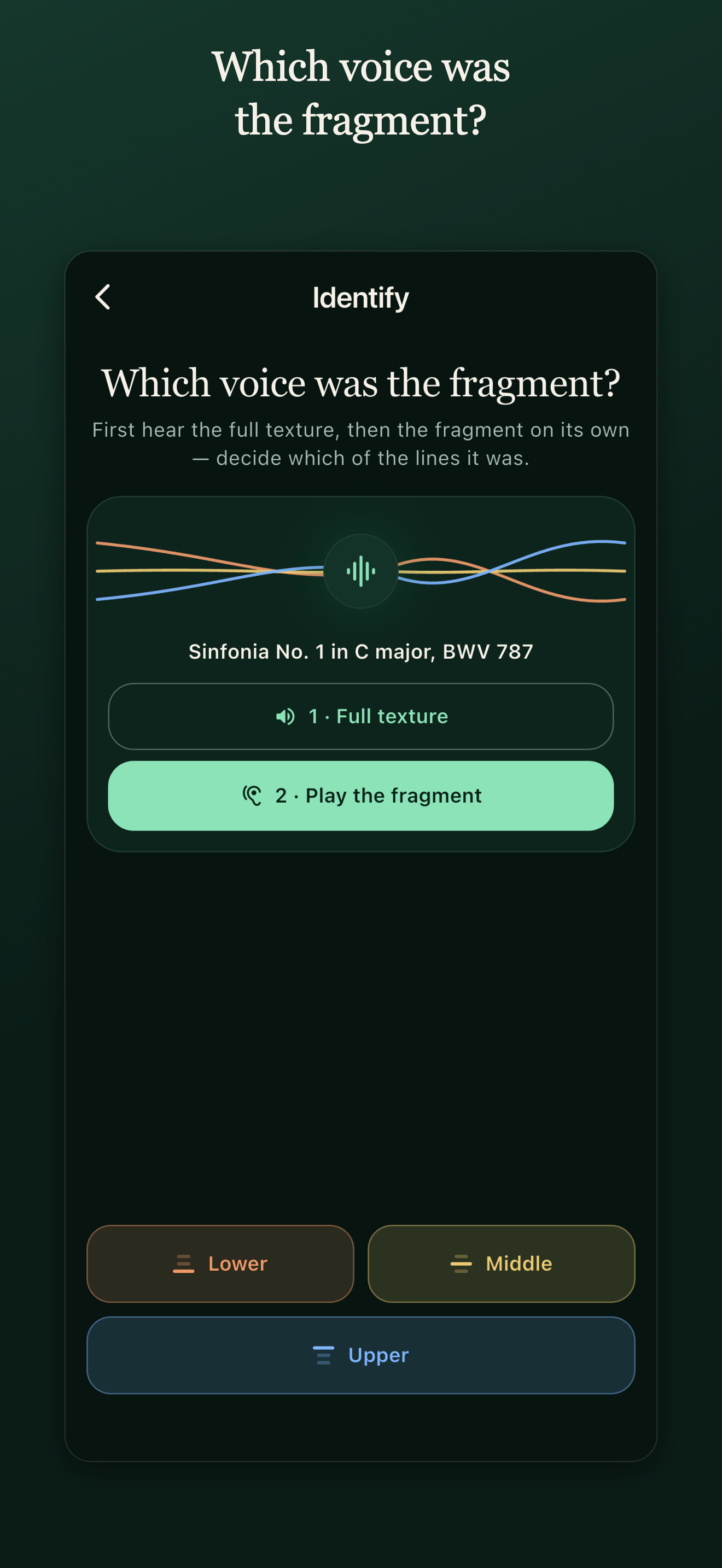 Voces: Ear Training & Pitch screenshot 3