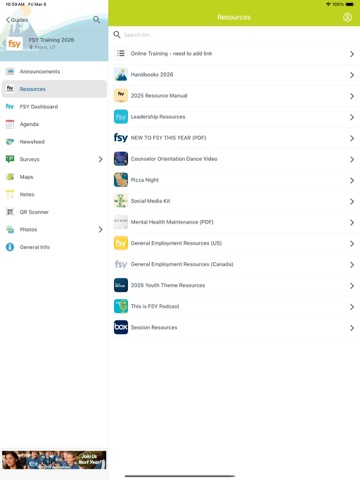 App screenshot