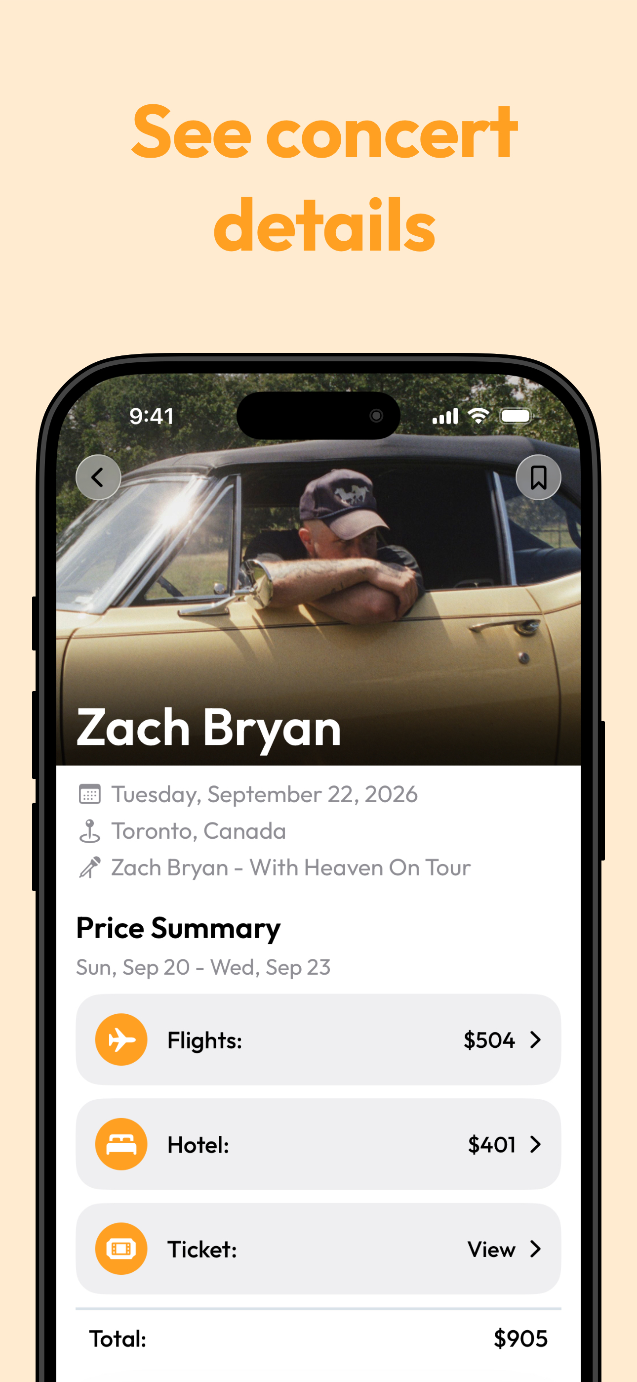 Concertly - Concert Tracker screenshot 4