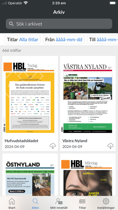 HBL 365 Screenshot