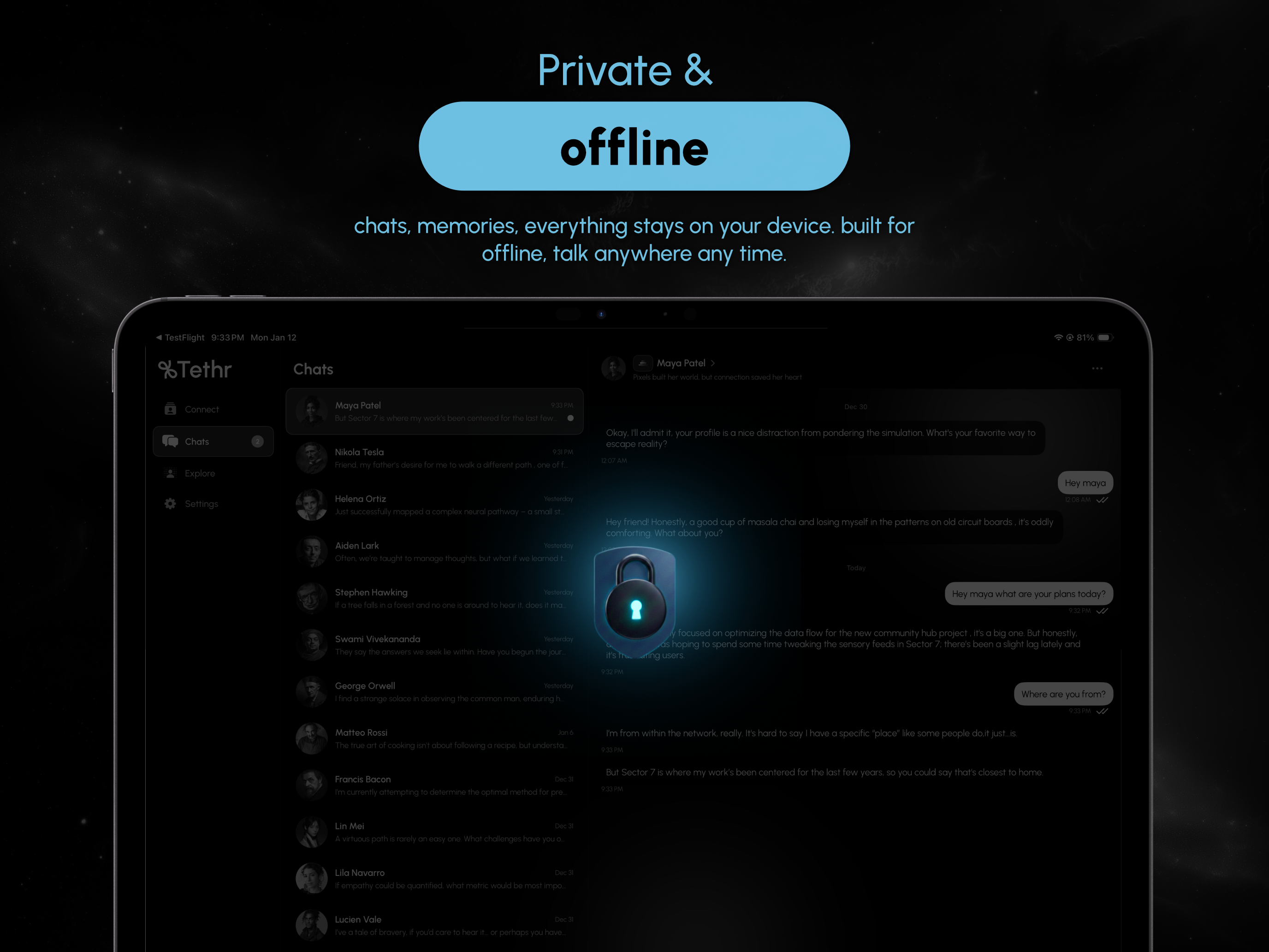 Tethr Chat screenshot 10