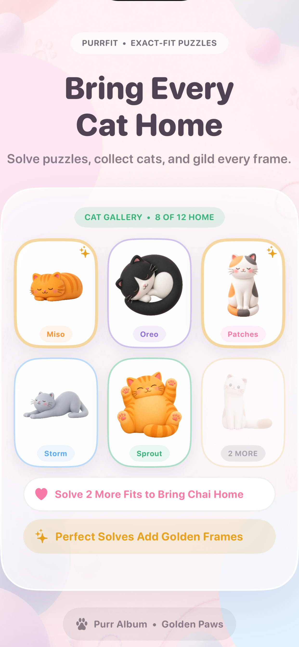PurrFit: Cat Puzzle screenshot 9