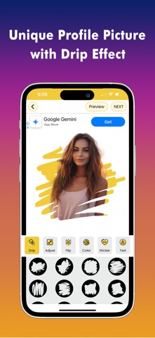 Social Profile Maker iPhone screenshot