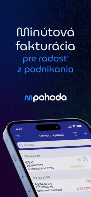 mPohoda SK: faktúry do minúty screenshot 1