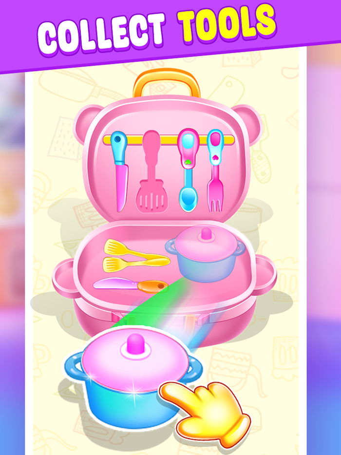 Kitchen Set - Toy Cooking Game