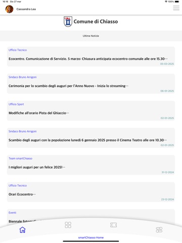 smartChiasso iPad screenshot