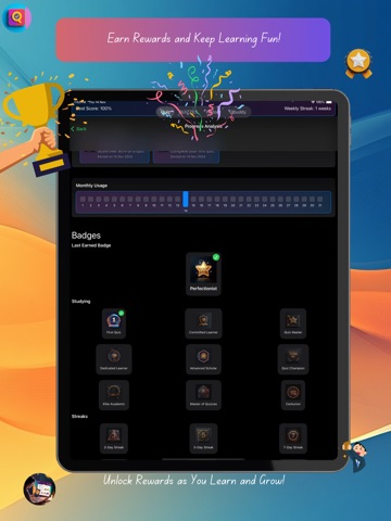 AI Quiz Maker: Flashcards iPad screenshot
