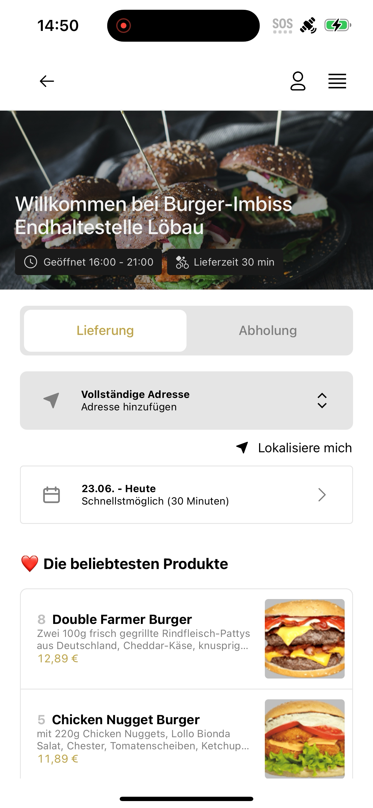 Burger-Imbiss Endhaltestelle screenshot 5