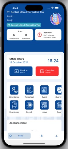 TEAMWORK HR SYSTEM screenshot