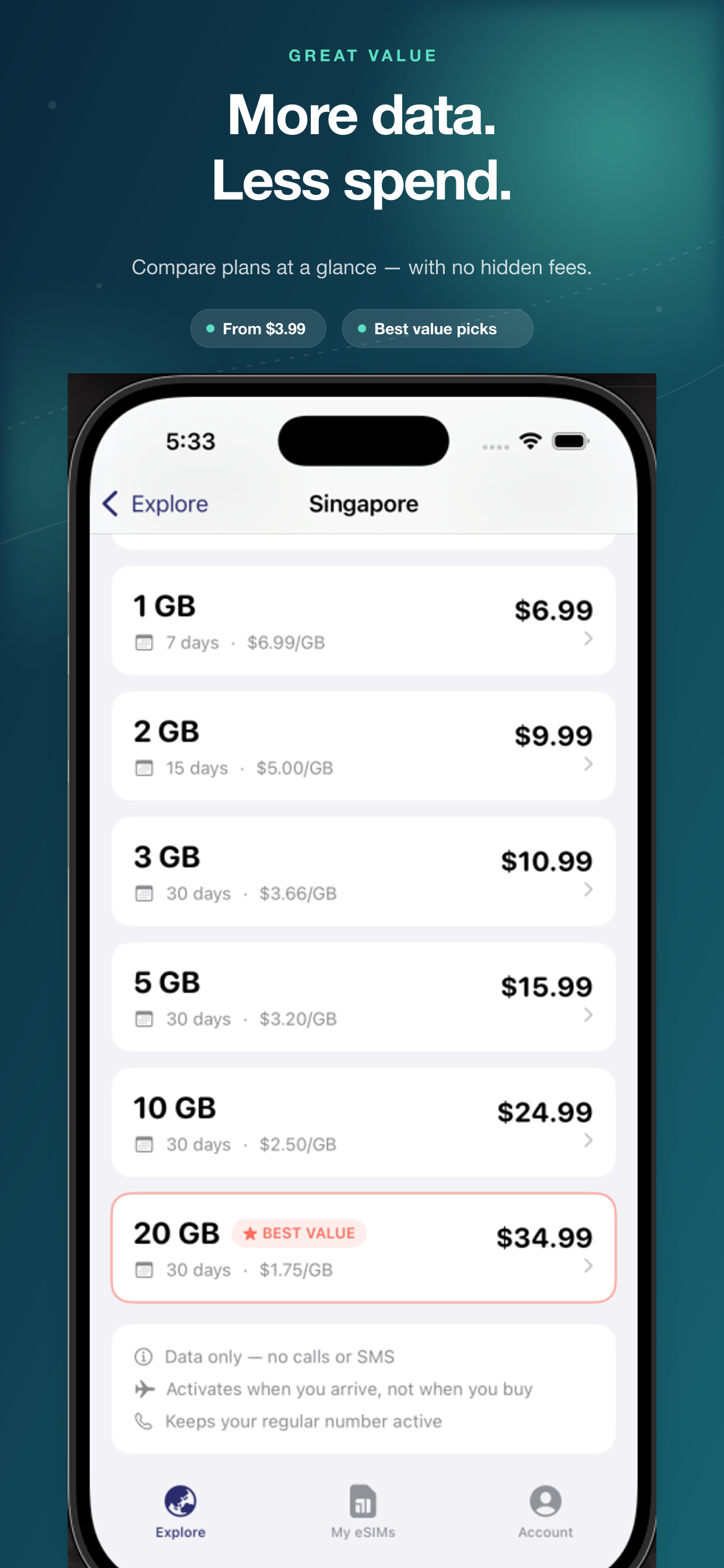 QuickSIM screenshot 3